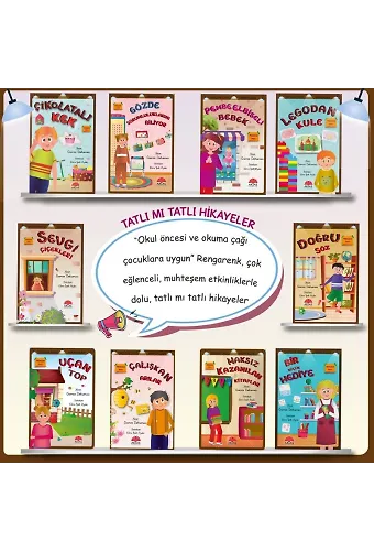 Tatlı Mı Tatlı Hikayeler (Set 10 Kitap)