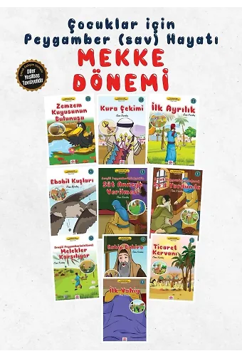 Çocuklar İçin Sevgili Peygamberimizin Hayatı Serisi (10 Kitap)