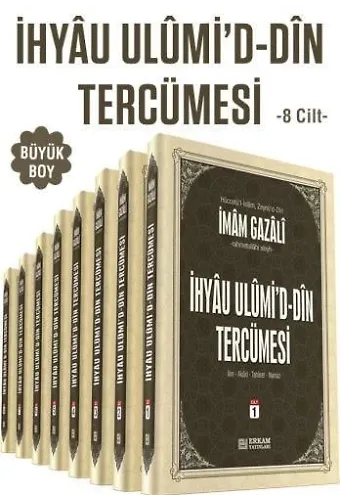 İhyau Ulumid-Din Tercümesi (Büyük Boy 8 Cilt)