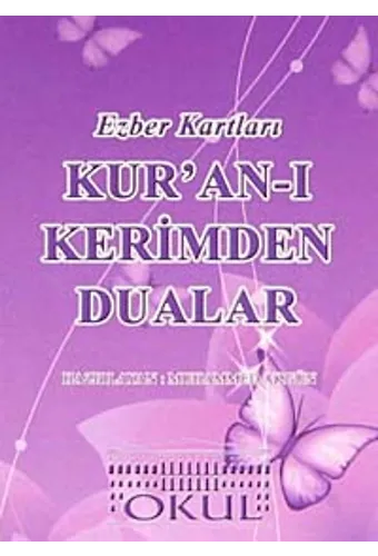 Kuranı Kerimden Dualar Ezber Kartları