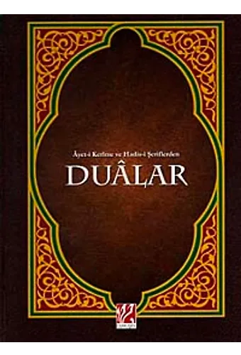Ayeti Kerime Ve Hadisi Şeriflerden Dualar (Orta Boy) Mehmed Zahid Kotku Hz.'Nin Evradı Şerifi