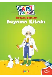 Çatpat Profesör Hayvan Dostları Boyama Kitabı - Hasan Nihat Sütçü