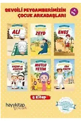 Sevgili Peygamberimizin Çocuk Arkadaşları 6’Lı Öykü Seti