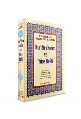 Cami Boy Kuranı Kerim Ve Yüce Meali(25X34cm)
