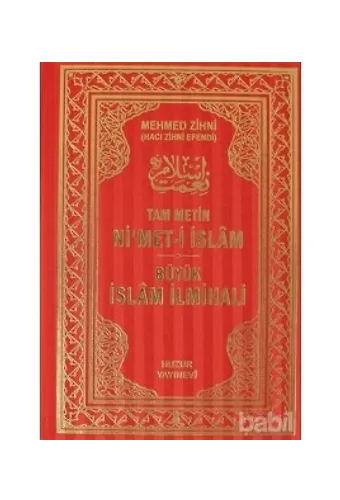 Nimeti İslam - Büyük İslam İlmihali (2.Hamur Kağıt)