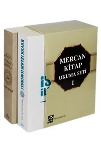 Mercan Okuma Seti 1- İslam İlmihali Ve Riyazüs-Salihin (2 Kitap Kutulu Set)