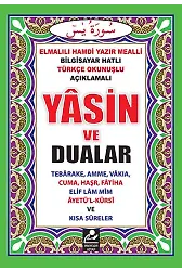 Yasin Ve Dualar Bilgisayar Hatlı Türkçe Okunuşlu Açıklamalı (Mini Boy -Mk02)
