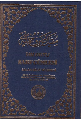 Tam Kayıtlı Sarf Cümlesi