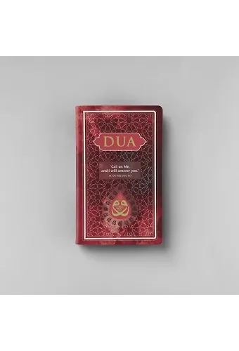 Dua (Evradı Şerife) Cep Boy Arapça + İngilizce - Bordo