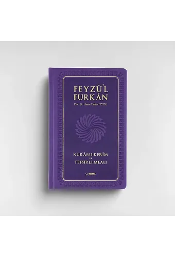 Feyzül Furkan Kuranı Kerim Ve Tefsirli Meali (Orta Boy - Ciltli) Lila