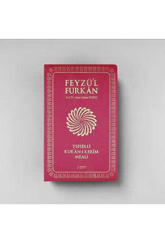 Feyzül Furkan Tefsirli Kuranı Kerim Meali (Orta Boy - İnce Cilt) Fuşya
