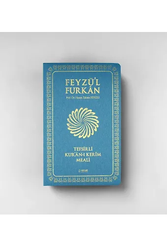 Feyzül Furkan Tefsirli Kuranı Kerim Meali (Orta Boy - İnce Cilt) Turkuaz
