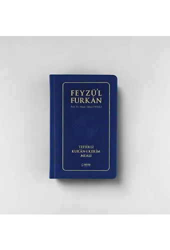 Feyzül Furkan Tefsirli Kuranı Kerim Meali (Sempatik Cep Boy - Ciltli) - Lacivert