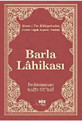 Barla Lahikası / Terimli, Lügatlı, Kaynaklı, İndeksli (Çanta Boy)
