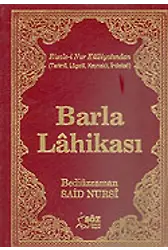 Barla Lahikası/Terimli, Lügatlı, Kaynaklı, İndeksli (Büyük Boy)