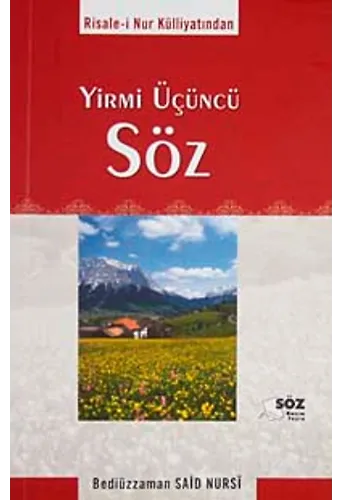 Yirmi Üçüncü Söz / Orta Boy Cep