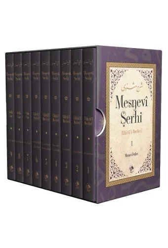 Mesnevi Şerhi 9 Cilt Takım (Farsça Beyitli)