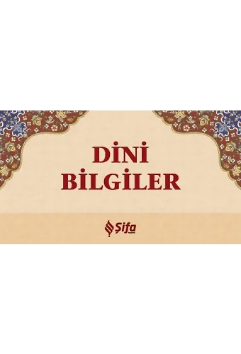Dini Bilgiler (Kartela)