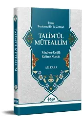 Talimül Müteallim Medrese Usulü Kelime Manalı
