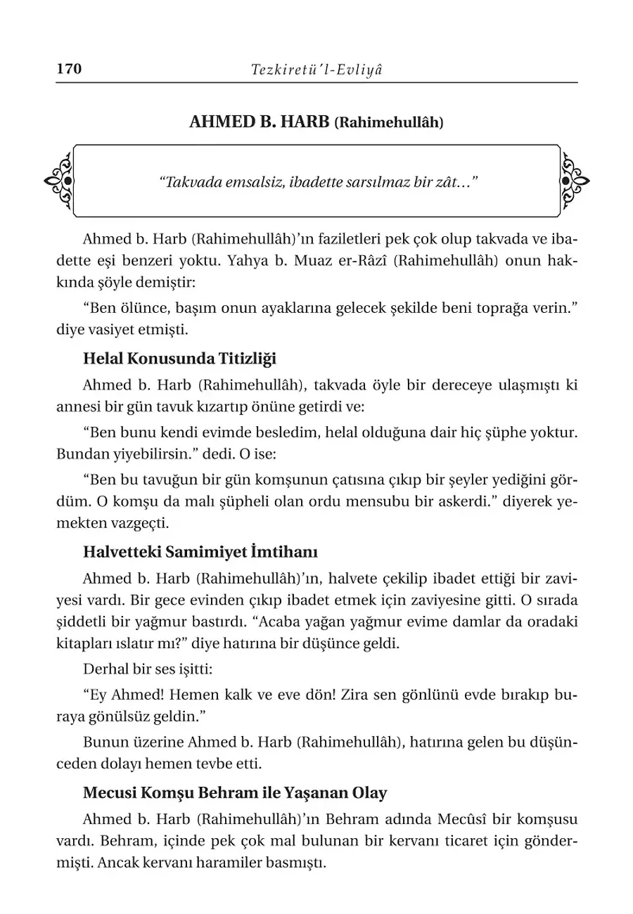 Tezkiretül Evliya Hak Dostlarının Hayatı – Sayfa 2