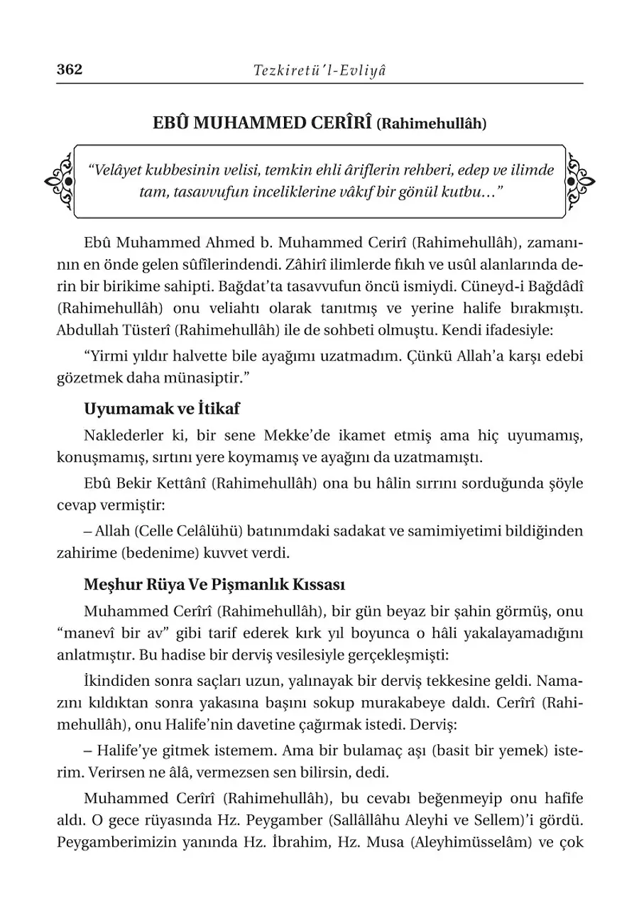 Tezkiretül Evliya Hak Dostlarının Hayatı – Sayfa 3