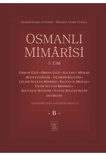 Osmanlı Mimarisi 3Cilt B