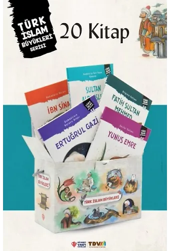 Türk İslam Büyükleri Serisi 20 Kitap Set