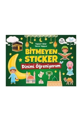 Yapıştır Çıkar Tekrar Yapıştır Bitmeyen Stıcker Dinimi Öğreniyorum