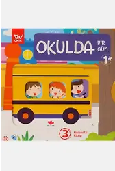 Hareketli 3D Kitap Okulda Bir Gün