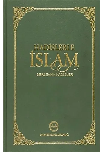 Hadislerle İslam Serlevha Hadisler Orta Boy
