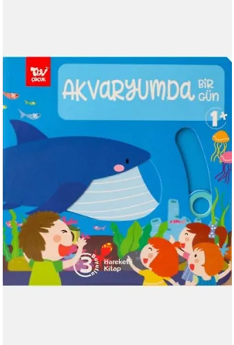 Hareketli 3D Kitap Akvaryumda Bir Gün