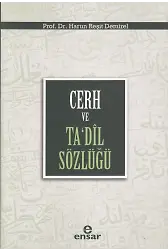 Cerh ve Ta’dil Sözlüğü