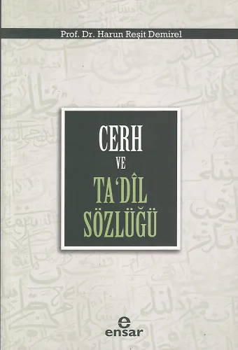 Cerh ve Ta’dil Sözlüğü