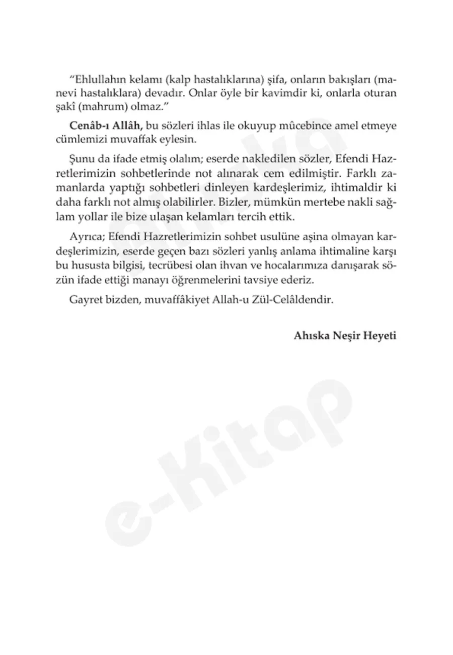 Mahmud Efendi Hazretleri'nden Duyulan Hikmetli Sözler (Ciltli) – Sayfa 4