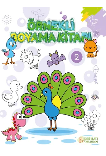Örnekli Boyama Kitabı - 2