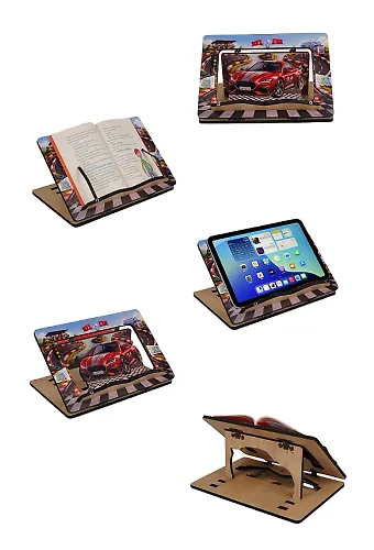 Arabalı Ahşap Kitap Okuma Standı | Şampiyon Pilot Rahlesi
