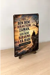 Sen Beni Bırakma MiniDekor Magnet Ayaklı