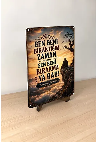 Sen Beni Bırakma MiniDekor Magnet Ayaklı