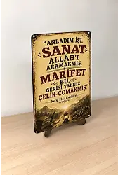 Anladım İşi Sanat MiniDekor Magnet Ayaklı