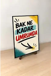 Bak Ne Kadar Umrumda MiniDekor Magnet Ayaklı