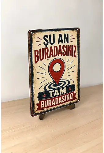 Şu An Buradasınız MiniDekor Magnet Ayaklı