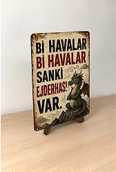 Sanki Ejderhası var MiniDekor Magnet Ayaklı
