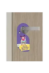 Sonra Görüşelim Kapı Askısı Kapı Uyarı Levhası