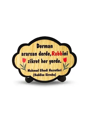 Derman Ararsan Derdine Ahşap Magnet