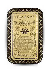 Hilyeyi Şerif Tablo