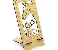 Ahşap Telefon Standı At
