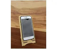 Ahşap Telefon Standı Kedi