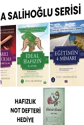 Zİya Salihoğlu Kitapları Serisi - Hafızlık Not Defteri Hediyeli (Başarılı Hafız Olma ve Yetiştirme Metotları - İdeal Hazıfın El Kitabı - Eğitimin 4 Mimarı)