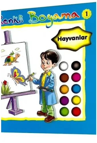 Renkli Boyama 1 - Hayvanlar