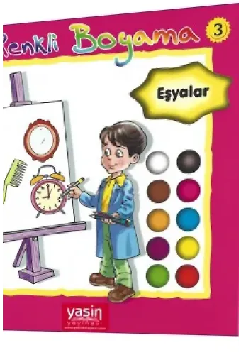 Renkli Boyama 3 - Eşyalar